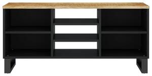 TV skrinka 100x33x46 cm masívny mangovník a spracované drevo