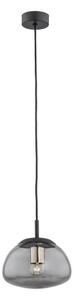Argon 4333 - Luster na lanku TRINI 1xE27/15W/230V pr. 20 cm čierna