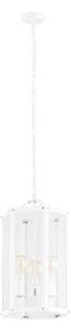 Argon 1251 - Luster na reťazi BODRUM 3xE27/15W/230V biela