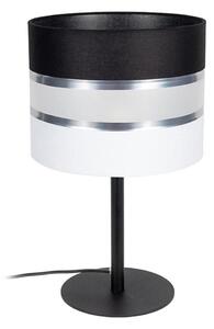 Stolná lampa CORAL 1xE27/60W/230V čierna/biela