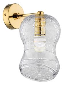 Argon 8046 - Nástenná lampa SALERNO 1xE27/15W/230V zlatá