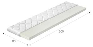 Obojstranný penový matrac (topper) P25 80 80x200 cm