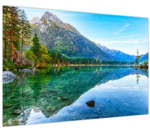 Obraz - Jazero Hintersee (90x60 cm)
