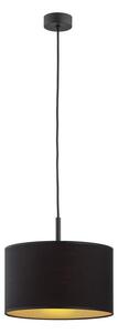Argon 4341 - Luster na lanku KARIN 1xE27/15W/230V čierna/zlatá