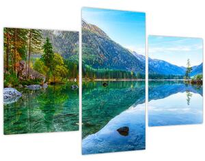 Obraz - Jazero Hintersee (90x60 cm)