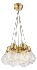 Klausen 142007 - LED Luster na lanku BULBS LED/30W/230V zlatá