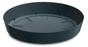 Prosperplast plastová podmiska Lofly antracit Ø 19 cm