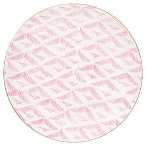 Porcelánový tanier Kassandra pale pink