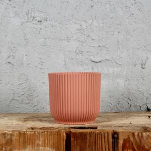 Elho plastový kvetináč Vibes fold delicate pink Ø 7 cm