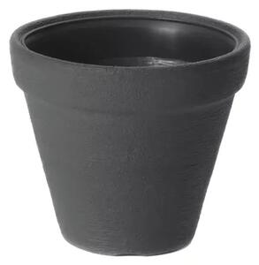 Prosperplast plastový kvetináč Classic antracit Ø 25 cm