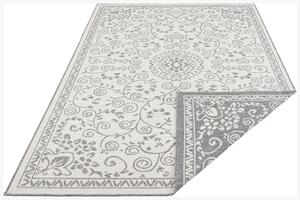 NORTHRUGS - Hanse Home koberce Kusový koberec Twin Supreme 103866 Grey / Cream – na von aj na doma - 120x170 cm