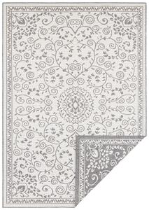 NORTHRUGS - Hanse Home koberce Kusový koberec Twin Supreme 103866 Grey / Cream – na von aj na doma - 120x170 cm