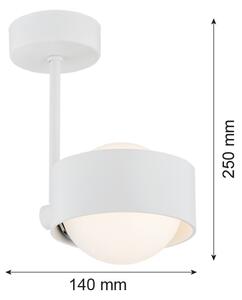 Argon 8058 - Luster na tyči MASSIMO PLUS 1xG9/6W/230V biela