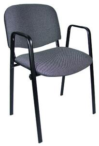 Konferenčná stolička ISO s područkami C14 – modro/čierna