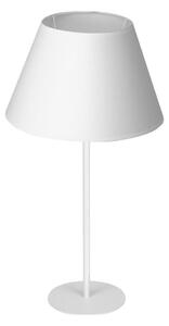 Stolná lampa ARDEN 1xE27/60W/230V pr. 30 cm biela