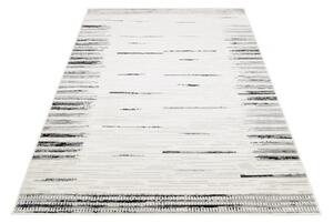 Kusový koberec PP Dolana šedokrémový 80x150cm