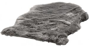 Obsession koberce Kusový koberec Samba 495 Silver (tvar kožušiny) - 55x85 tvar kožušiny cm