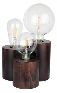 Spot-Light 2266376 - Stolná lampa VINCENT 3xE27/15W/230V buk