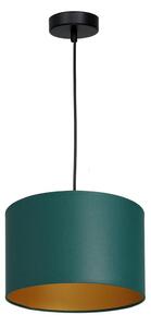 Luster na lanku ARDEN 1xE27/60W/230V pr. 25 cm zelená/zlatá