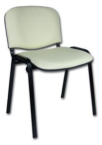Konferenčná stolička ISO eko-koža Čierna D1 EKO