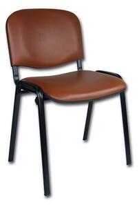 Konferenčná stolička ISO eko-koža Oranžová D20 EKO