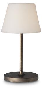 Halo Design 800957 stolná lampa New Northern na batérie, starožitná mosadz, 2W, 29cm