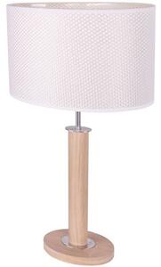 Spot-Light 7017400211524 - Stolná lampa MERCEDES 1xE27/40W/230V dub