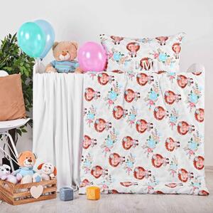Obliečky detské bavlnené Mončiči EMI, Detský set 90x130 + 45x65