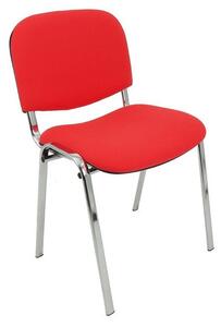 Konferenčná stolička ISO CHROM C51 – oranžová