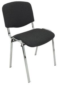 Konferenčná stolička ISO CHROM C38 – šedá