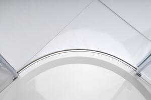 Gelco LEGRO štvrťkruhová sprchová zástena dvojkrídlová 900x900mm, číre sklo