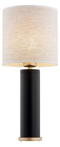 Argon 8316 - Stolná lampa RIVA 1xE27/15W/230V 48 cm čierna