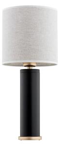 Argon 8316 - Stolná lampa RIVA 1xE27/15W/230V 48 cm čierna