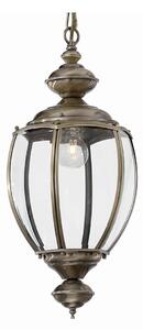 Ideal Lux - Luster na reťazi NORMA 1xE27/60W/230V pr. 25 cm bronzový