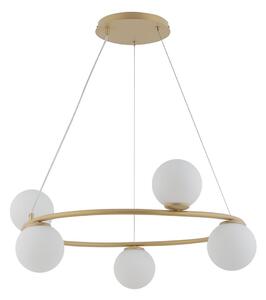 Luster na lanku GAMA 5xG9/12W/230V zlatá