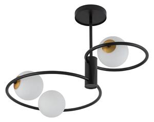 Luster na tyči AQUA 3xG9/12W/230V čierna