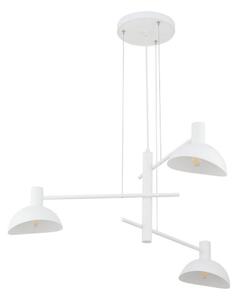 Luster na lanku ARTIS 3xE14/40W/230V biela