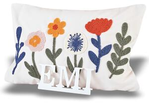 Dekoratívny vankúš Flowers 35 x 50 cm EMI