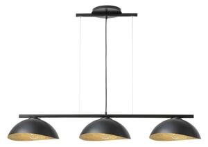 Luster na lanku SOLAR 3xE27/60W/230V čierna