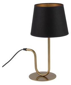 Stolná lampa VOLUTTO 1xE27/60W/230V čierna/medená
