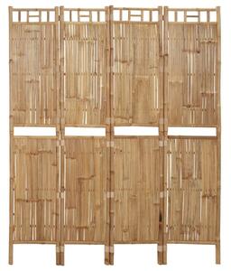 Paraván so 4 panelmi bambus 160x180 cm