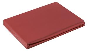 SATÉNOVÉ PRESTIERADLO DINA 160X200 CM ČERVENÉ