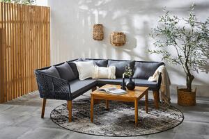TERASOVÁ SEDACIA SÚPRAVA drevo, kov, textil Ambia Garden - Série záhradného nábytku, Online Only
