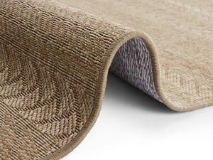 NORTHRUGS - Hanse Home koberce Kusový koberec Forest 103995 Beige / Brown – na von aj na doma - 120x170 cm