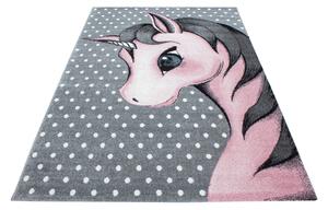 Ayyildiz koberce detský kusový koberec Kids 590 pink - 80x150 cm