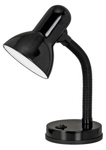 Eglo EGLO 9228 - Stolná lampa BASIC 1xE27/40W čierna EG9228 + záruka 3 roky zadarmo