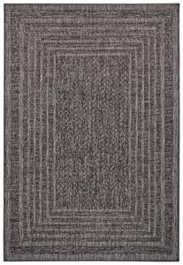 NORTHRUGS - Hanse Home koberce Kusový koberec Forest 103993 Darkgrey – na von aj na doma - 80x150 cm