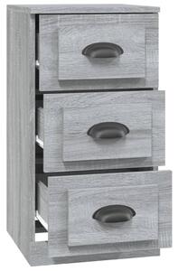 Komoda sivý dub sonoma 36x35,5x67,5 cm kompozitné drevo