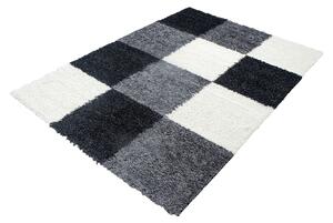 Ayyildiz koberce Kusový koberec Life Shaggy 1501 black - 80x250 cm