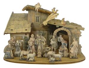 Vianočný Betlehem drevený 25,5cm